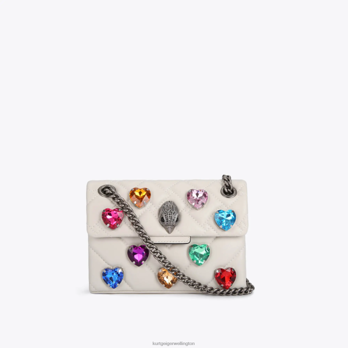 Kurt Geiger NZ - Kurt Geiger Bone London Mini Kensington Love Bag PZ2X51