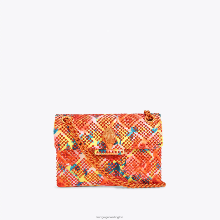 Kurt Geiger NZ - Kurt Geiger Orange London Fabric Mini Kensington PZ2X13