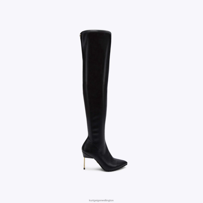 Kurt Geiger Boots - Kurt Geiger Black London Barbican Over The Knee PZ2X265