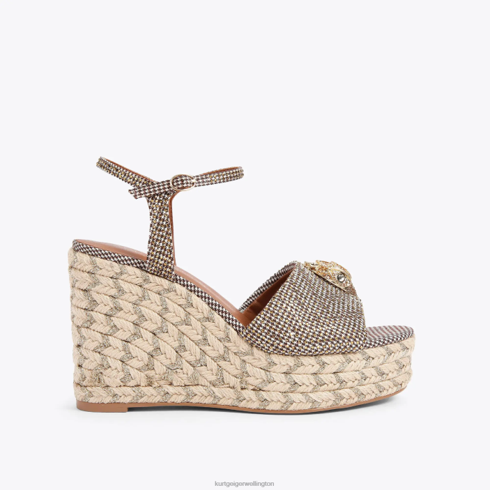 Kurt Geiger NZ - Kurt Geiger Beige London Kensington 105 Espadrille PZ2X435
