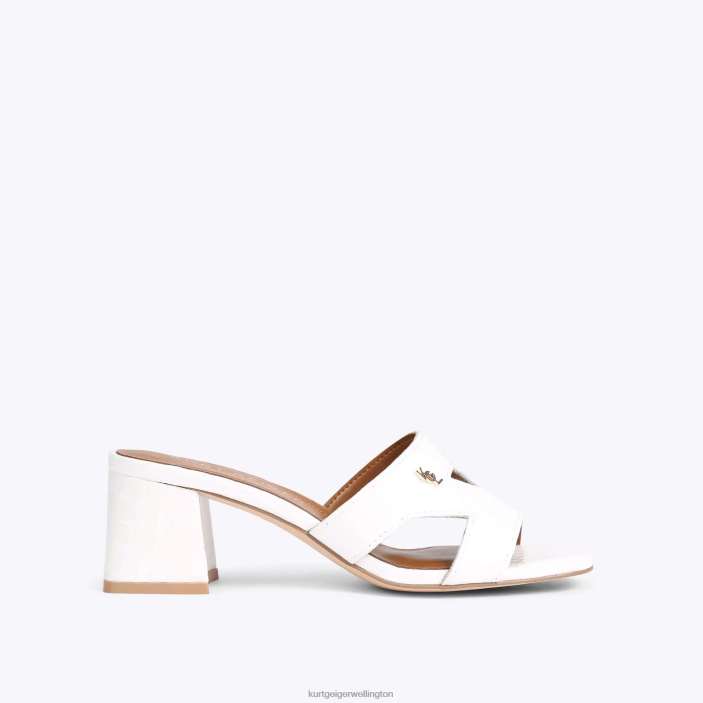 Kurt Geiger NZ - Kurt Geiger White London Odina Block PZ2X436