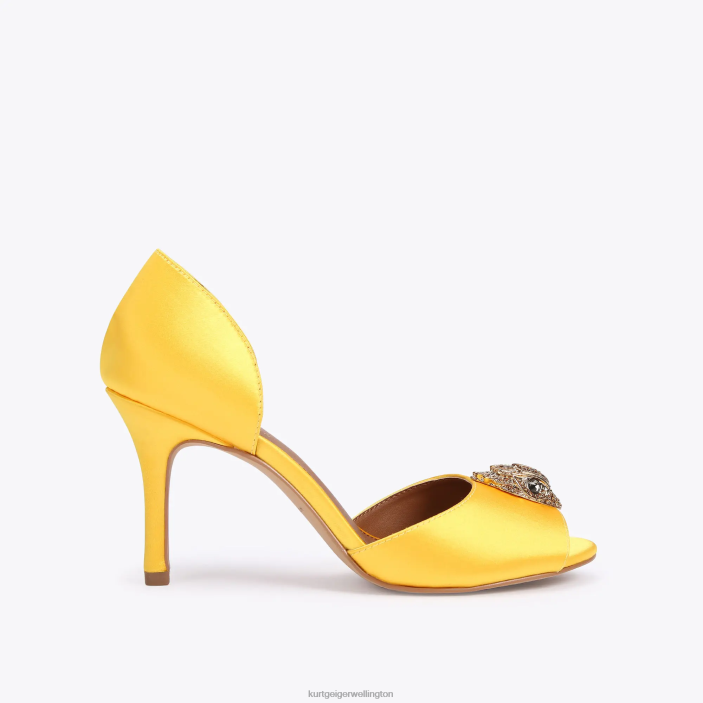 Kurt Geiger NZ - Kurt Geiger Yellow London Kensington D Orsay PZ2X343